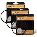 Zomei 82mm Star-Effect Cross Starburst Twinkle Lens + 4 Points Star Filter + 6 Points Star Filter + 8 Points Star Filter Set for Canon Nikon
