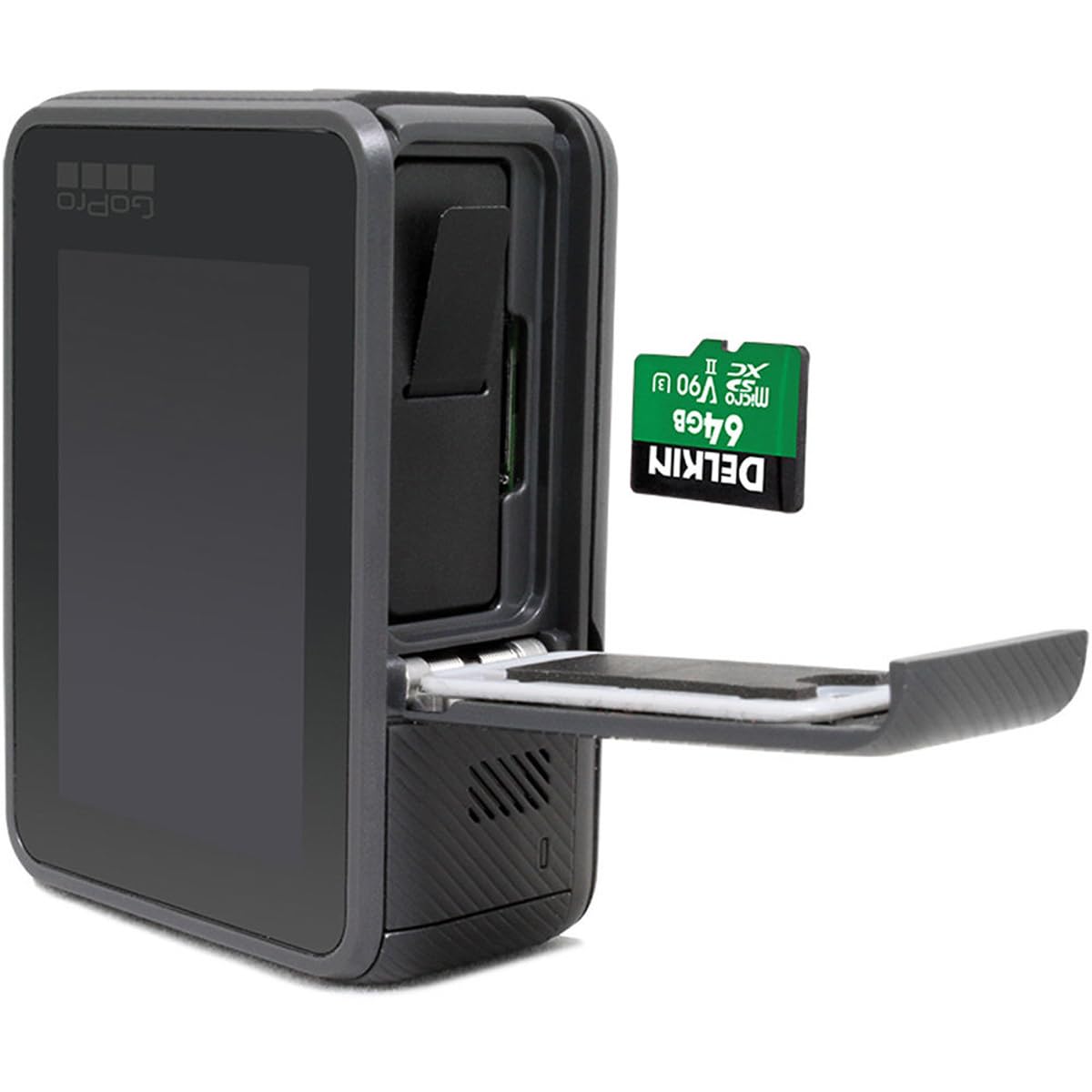 Delkin Devices 64GB Power MicroSD UHS-II (V90) - 300MB/s Read, 250MB/s Write, for 8K, 4K, 3D, HDR, and 360 Video Recording | High-Performance