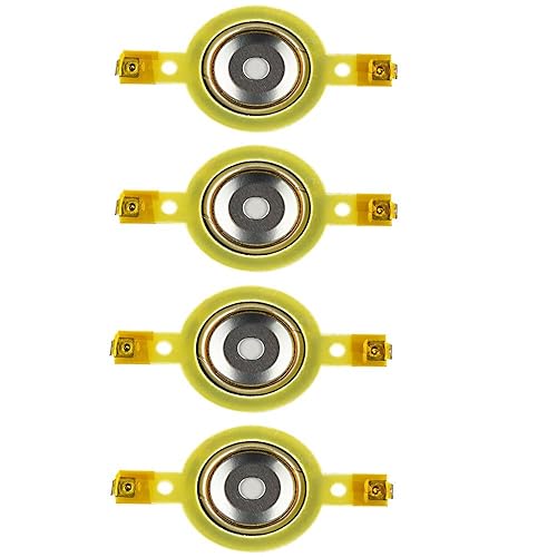 UCCKEYI High-Performance 1-inch Titanium Diaphragms (4pcs), 4-Ohm - Direct-fit Replacement for PRO-TW1L, PRO-TWX1, PRO-TWX1BK Drivers