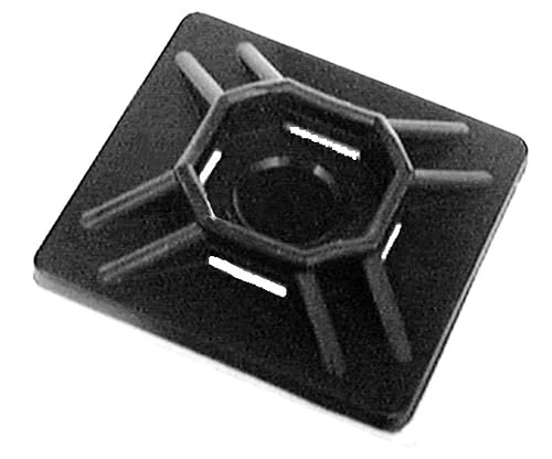 10 4-Way Cable Tie Mounts with Adhesive Back