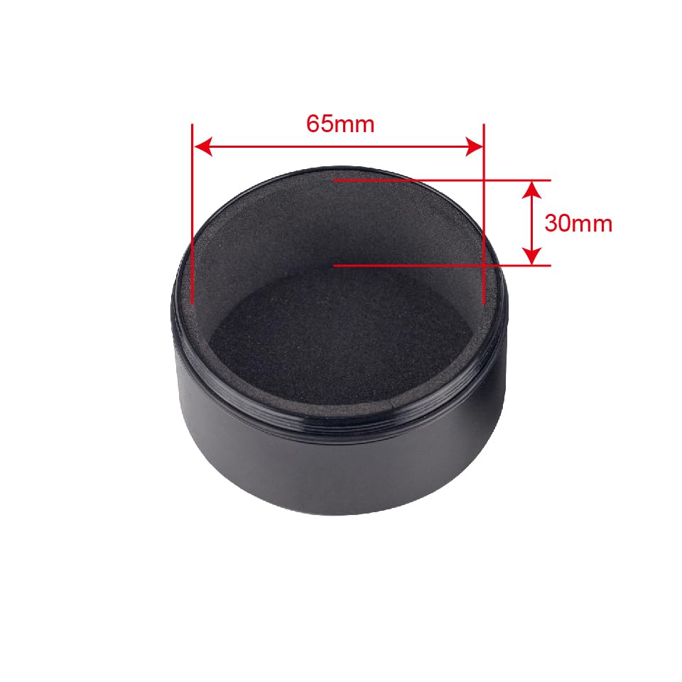 Soundlink Aluminum Alloy Earphone Case Waterproof in Ear Monitor Storage Box with Sponge Lining(Grey)