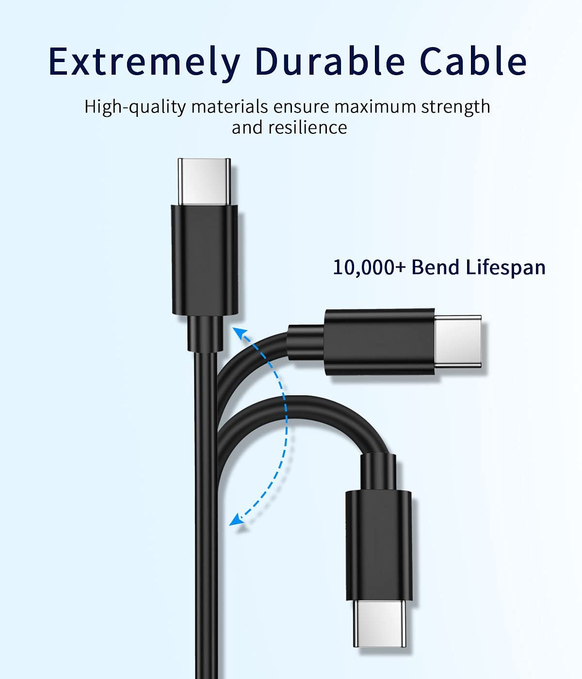 Micro Charger Charging Cable Cord Compatible with for Anker Soundcore Life Q20, Anker Soundcore 2, Mini, Flare Mini Headphone Speakers -5ft