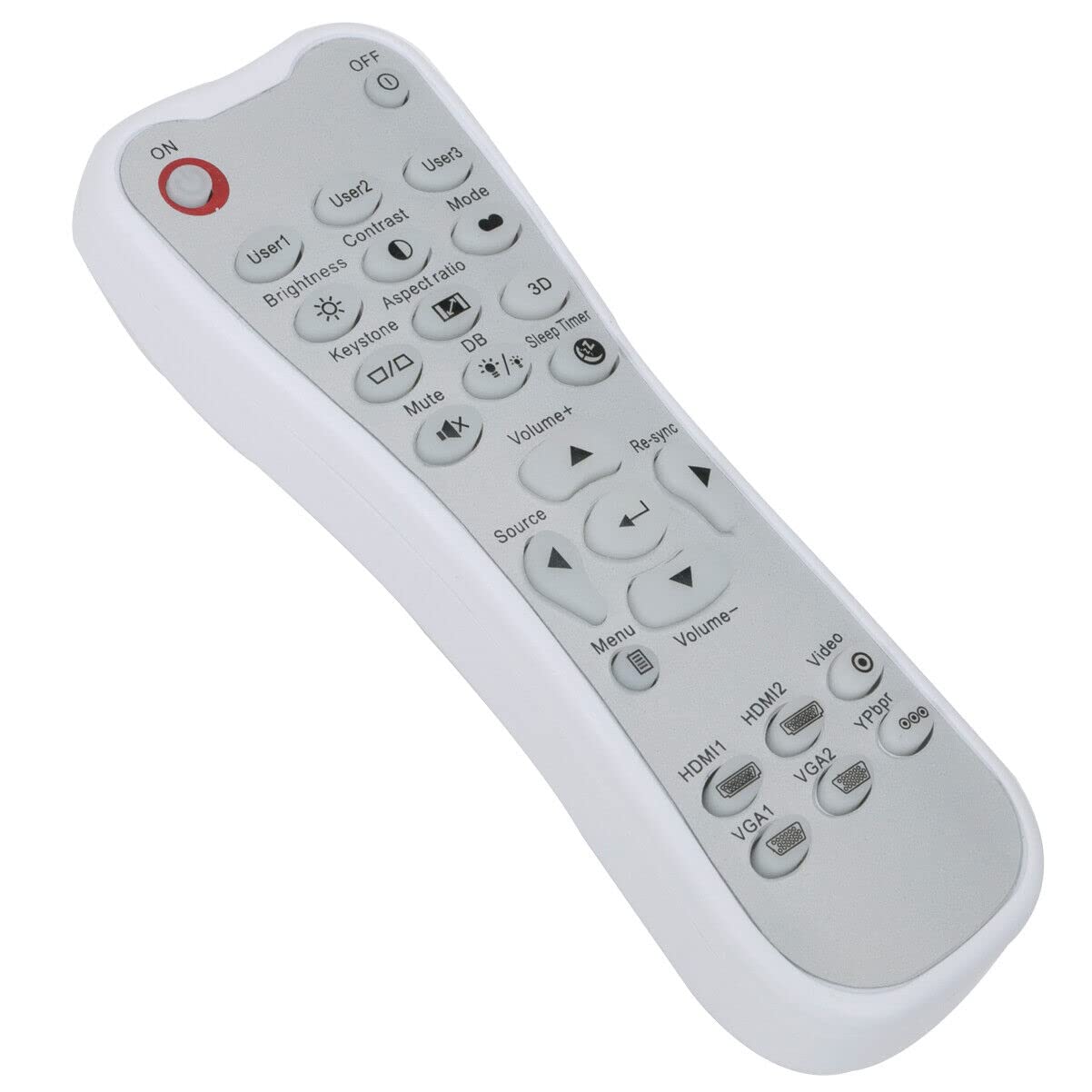 NTQinParts Replacement Remote Control Controller for Optoma HD28HDR HD39HDR HZ39HDR 1080p HDR Home Theater Projector