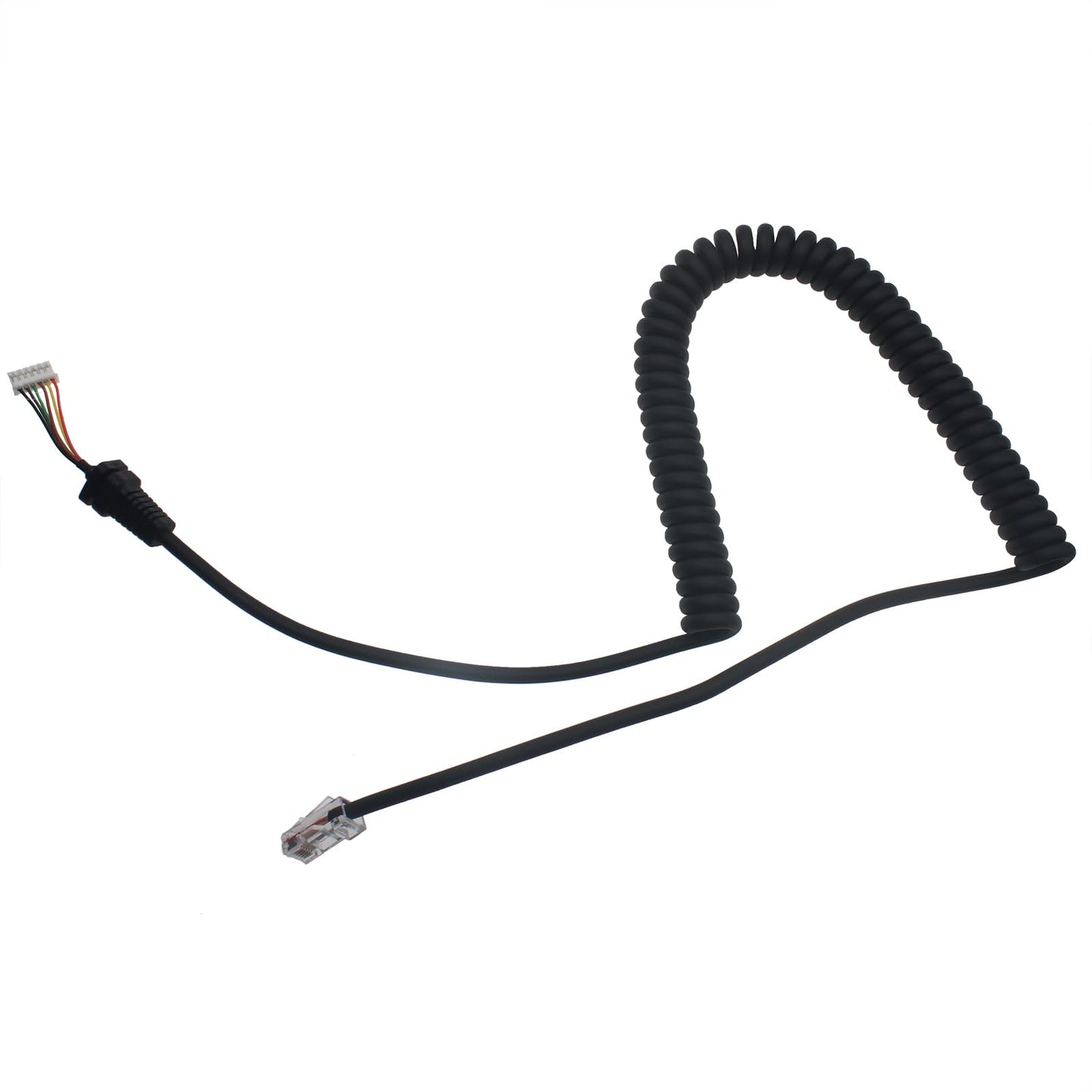 SYCZIOHU Replacement Microphones Cable Cord Wire 6-core for Car Radio Accessories Hand Microphone Connection or Extension Cable Production (1 PCS)