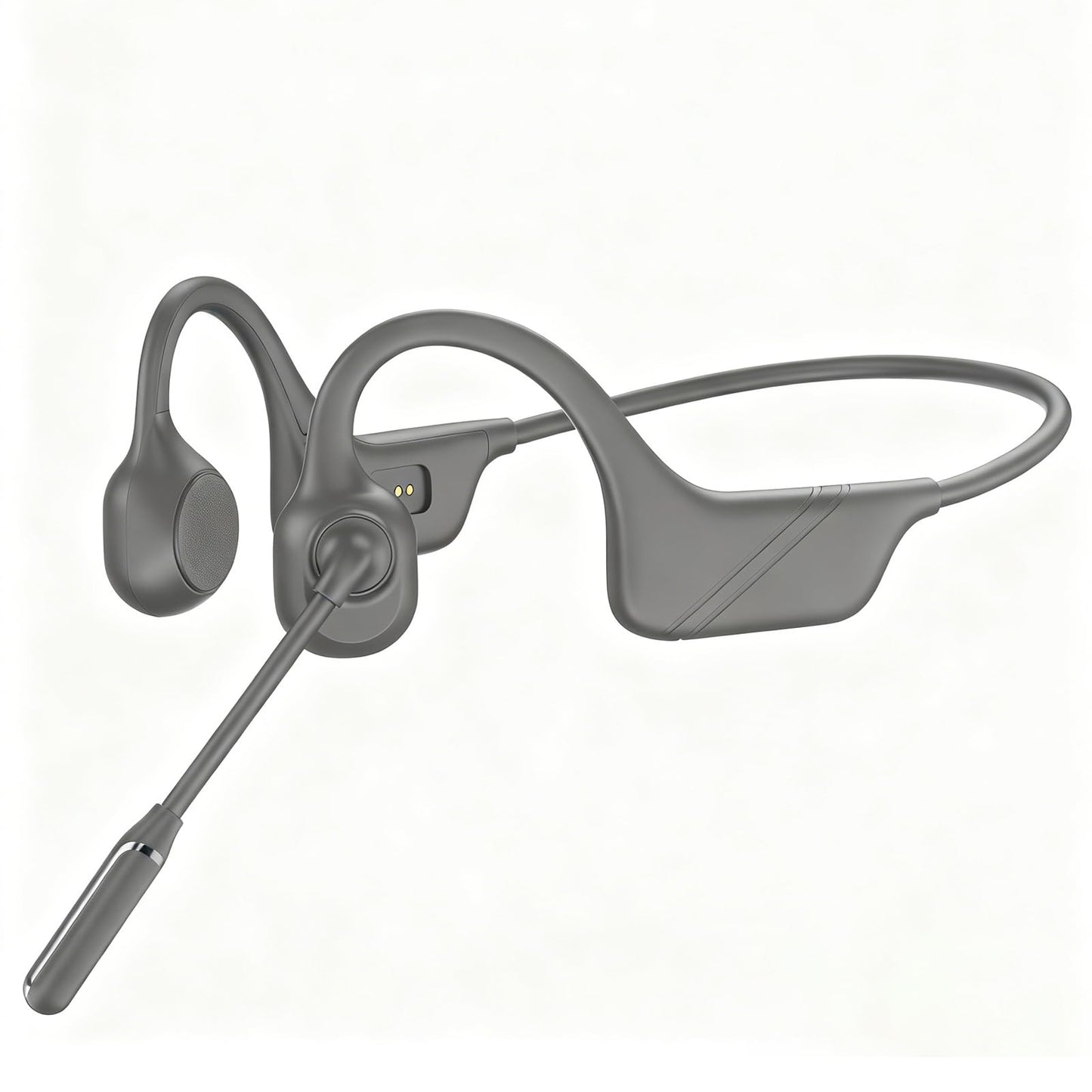 Open-Ear Headphones with Noise-Canceling Mic, Bone Conduction Headphones