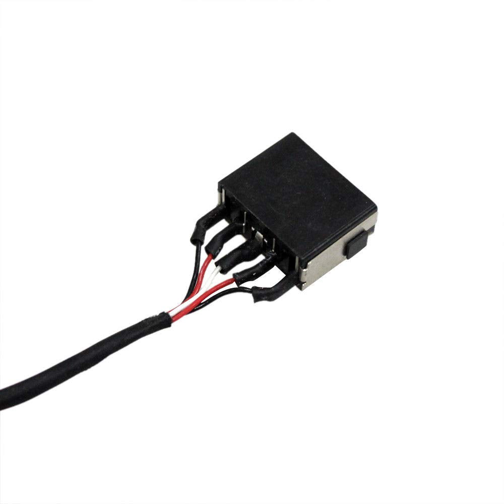 Zahara DC in Power Jack W/Cable Connector Plug Replacement for Lenovo Thinkpad T450S T440 T440S DC30100KM00 04X3863 00HT247