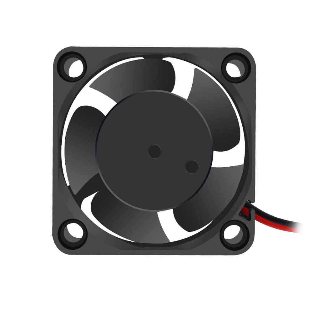 4PCS 40x20mm 3D Printer Fan Brushless 4020 DC 12V 40mm Cooling Fan 40x40x20mm for Cooling 3D Printer Pro Hotend Extruder/Inverte and Storage Equipment