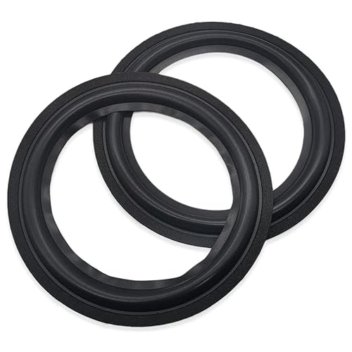 2 Pcs 7.5 Inch Speaker Foam Edge 7.5" Bass Subwoofer Woofer Surround Circle Repair Replacement Parts (7.5 Inch Thickened)