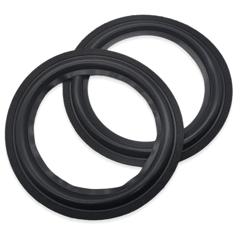 2 Pcs 7.5 Inch Speaker Foam Edge 7.5" Bass Subwoofer Woofer Surround Circle Repair Replacement Parts (7.5 Inch Thickened)