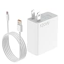 120W Fast Wall Charger Block 100W 90W Compatible for Xiaomi 17 15 14 13 12 14t 13t 12t 12s Pro Lite Redmi Note k80 K70 K60 K50 12 11 Pro Plus Black