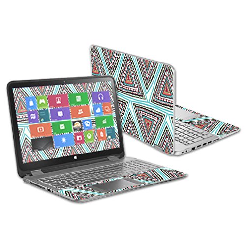 MightySkins Skin Compatible with HP Envy x360 15.6" - Aztec Pyramids | Protective, Durable, and Unique Vinyl Decal wrap Cover | Easy to Apply…