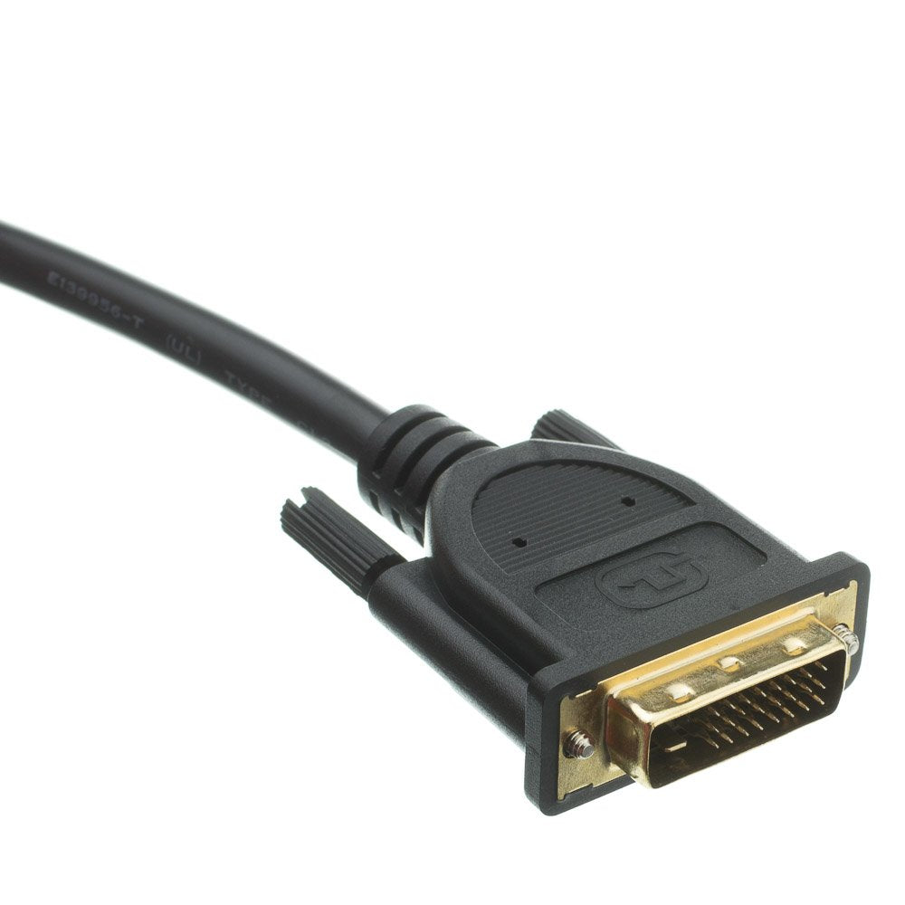 HDMI to DVI Cable, HDMI Male to DVI Male, CL2 rated, 15 foot