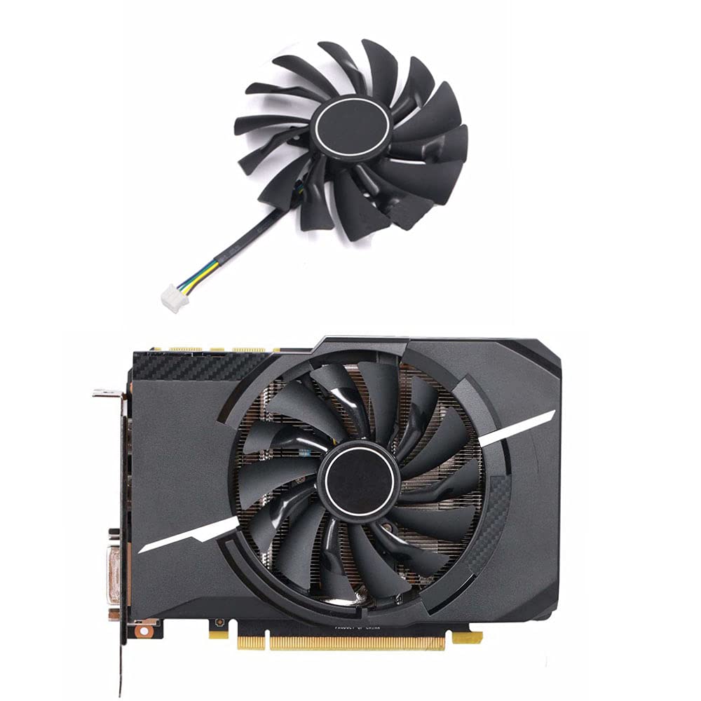 Rakstore PLD10010S12HH 95mm Graphics Card Cooling Fan Replacement for MSI GTX 1070 AERO ITX Quiet Cooler Fan
