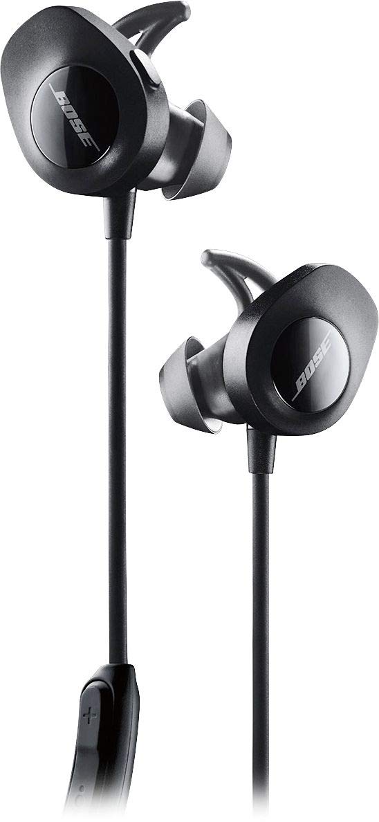 BOSE SoundSport Wireless Headphones, Black (Renewed)