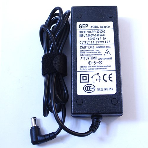 GEP AC Adapter for Samsung 20" LED Monitor S20B350H, 21.5" LED Monitor S22A300B, S22B310B, 23" LED Monitor S23B550V, S23B300, 24" LED S24C230L.