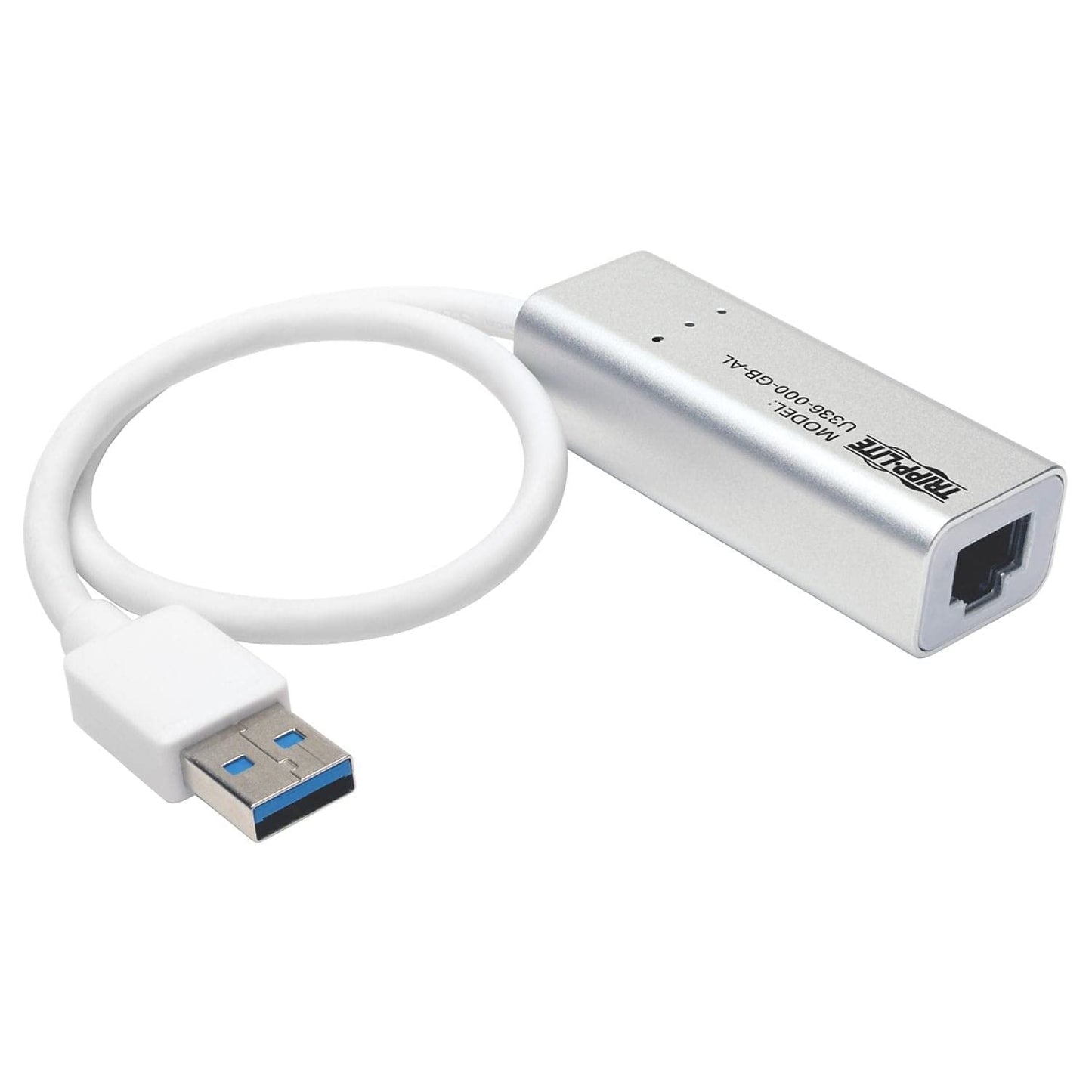 TRIPP LITE USB 3.0 Superspeed to Gigabit EtherNet, RJ45, LAN, NIC, Wired Network Adapter (U336-000-GB-AL)