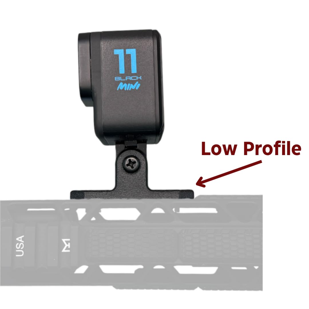 MLOK Action Camera Mount - for GoPro/Rail Mounts Bracket Adapter for Action Cameras
