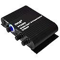 Pyle Power Home HiFi Stereo Amplifier - 90 Watt Portable Dual Channel Surround Sound Audio Receiver w/ 12V Adapter - For Subwoofer Speaker, MP3, iPad