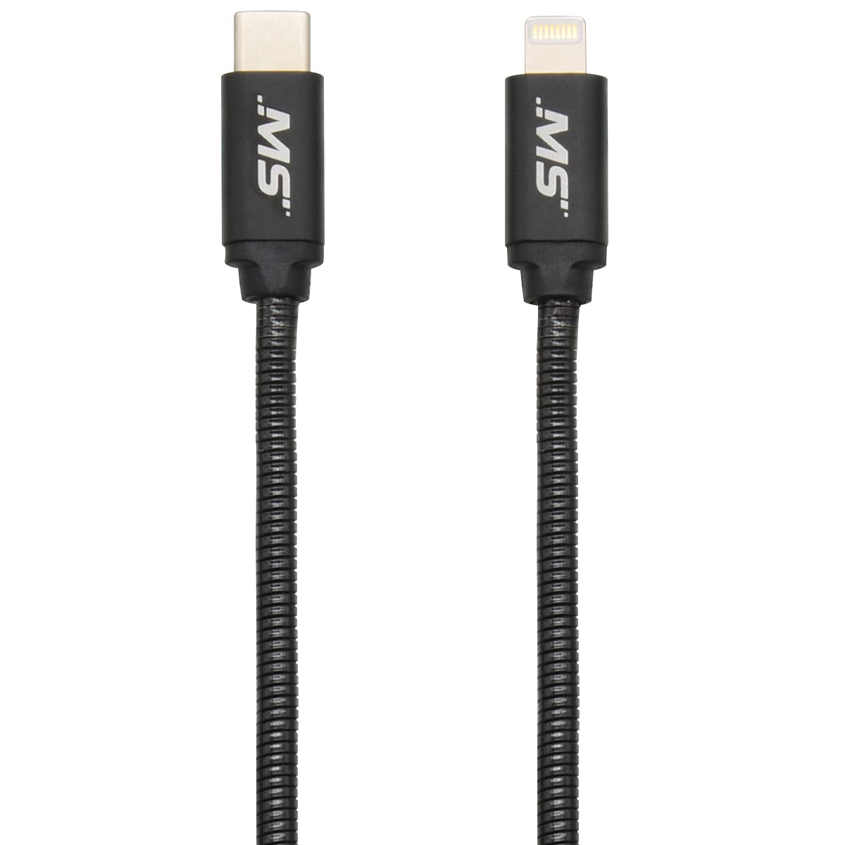 MobileSpec MBS06903 6Ft Lightning(R) to USB-C(TM) Cable - Black