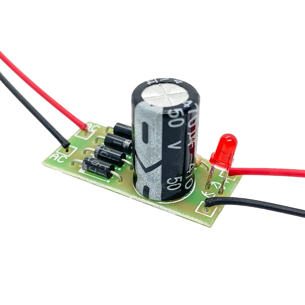 3Pcs AC-DC Converter 6V 12V 24V to 12V 6V Full Bridge Rectifier Filter Power Supply Module for Model Train Railroad LED, 1N4007 AC to DC Converter…