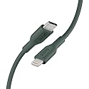 USB-C Cable by Playa (Compatible with iPhone 12, 11, SE, X, XR, XS, 8, 7, 6 and more) (Green, 3ft)