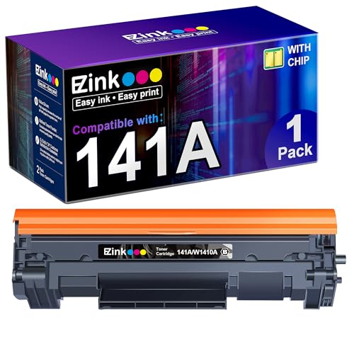 E-Z Ink Compatible Toner Cartridge Replacement for 141A W1410A Compatible with M110w MFP M139w M140w Printer (1 Pack, Black)