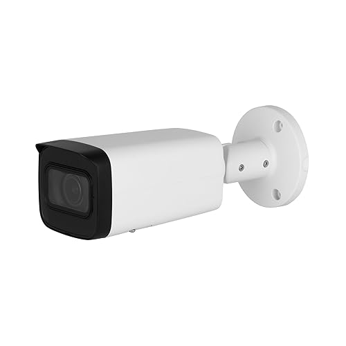 EmpireTech 4K 8MP 1/2.7" CMOS Smart AI IR POE Bullet Starlight IP Wired Camera 2.7mm-13.5mm Motorized Vari-Focal Lens,Built in MIC,Built-in IR