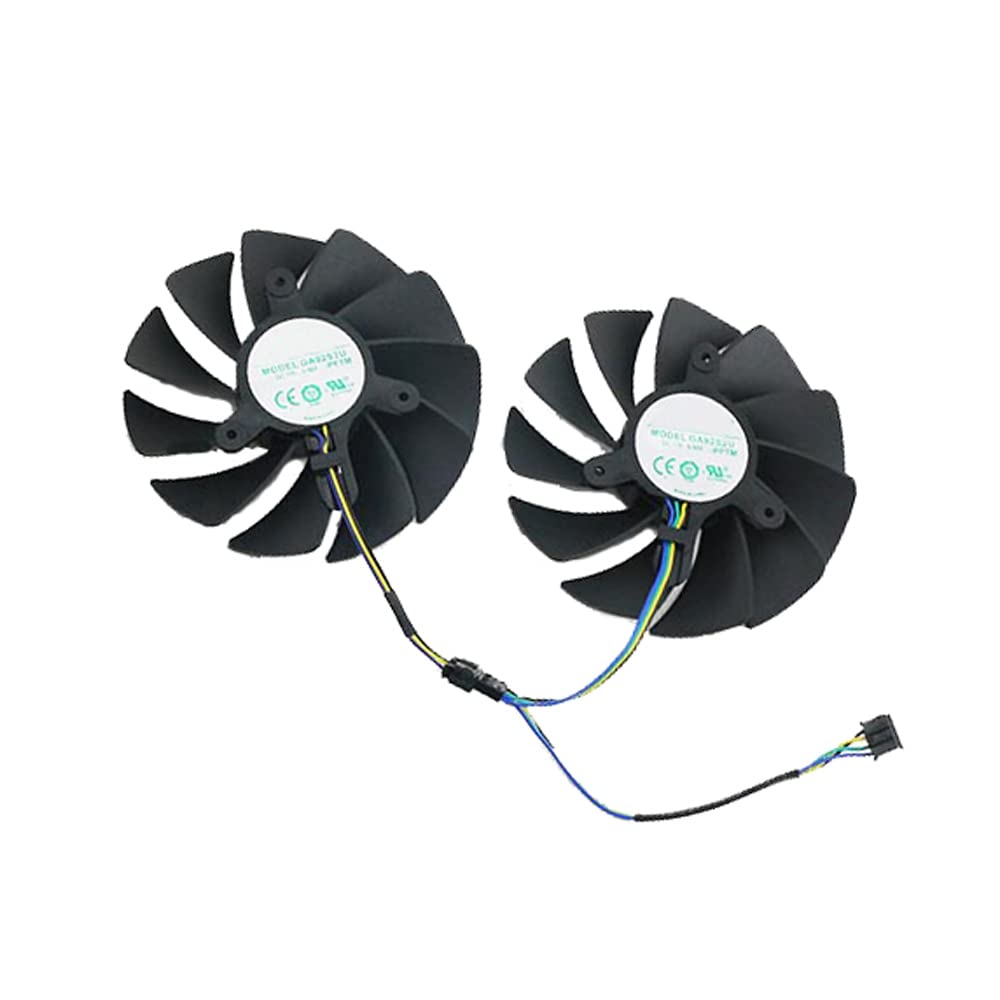 Rakstore GA92S2U 88mm Graphics Card Cooling Fan Replacement for ZOTAC RTX 3080 3080 Ti 3090 3070 Ti AMP Holo Quiet Cooler Fan (B)
