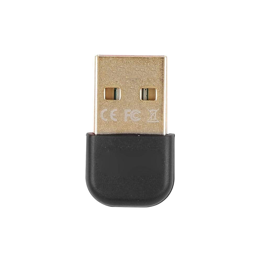 Bluetooth Adapter,Double Gold-Plated USB 3Mbps Bluetooth Adapter,with -403 CSR8510 Chip,for Mobile Phone/Tablet(Black)