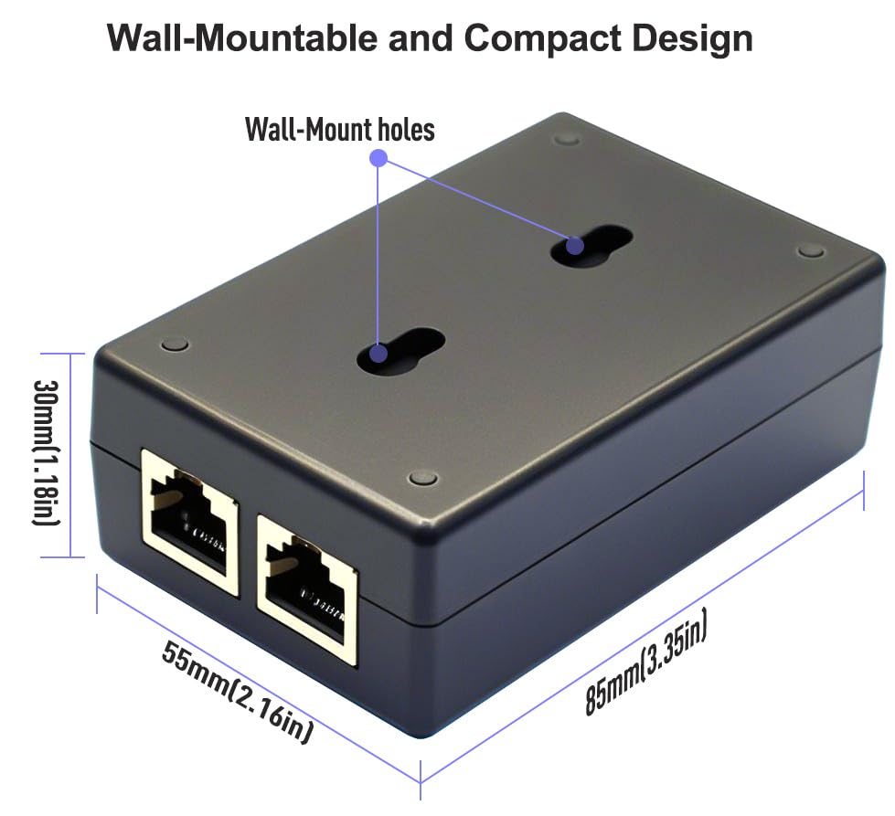 24V Gigabit POE Injector | 12V/24V (12-48V) DC Input | 24Volt 1A 24W DC PoE Out | Passive Mode B Solar PoE Injector Adapter for Loco5AC,NS