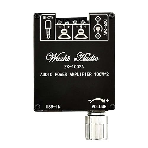 ZK-1002A Audio Digital Amplifier Module 2.0 Stereo Dual Channel 100 W + 100 W