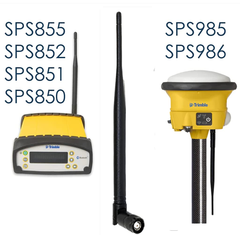 2X 6dBi Dual Band WiFi Antenna RP-TNC Male 2.4GHz/5GHz Omni-Directional for Linksys Router WRT54G WRT54GL WRT54GS WAP54G, Cisco Aironet, Trimble Total