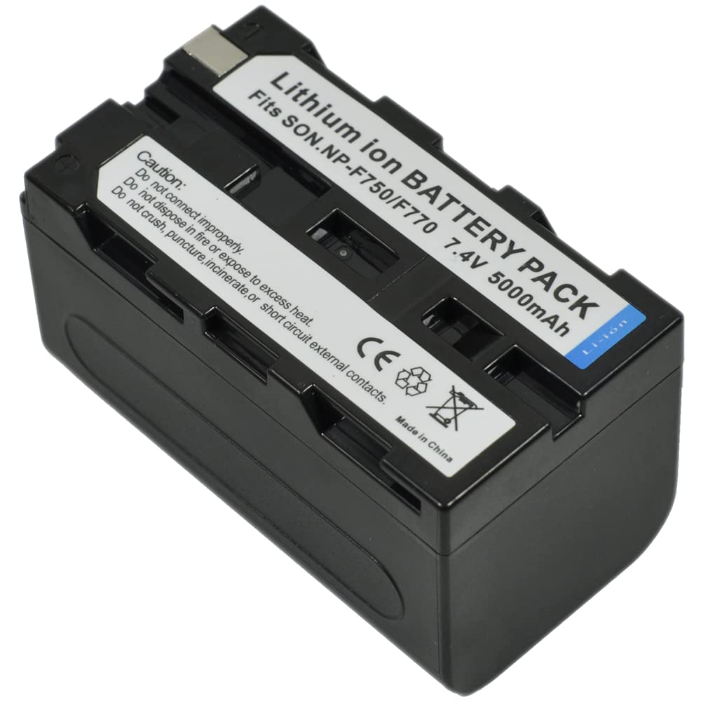 BTBAI NP-F750 Camcorder Battery for NPF750 NP-F970 NP-F330 NP-F530 NP-F550 NP-F570 NP-F770 NP-F930 NP-F930/B NP-F950 NP-F950/B NP-F960 NP-F970/B