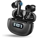 Wireless Earbuds Bluetooth 5.4 Headphones, 2025 Hi-Fi Stereo Bass Ear Buds, 4 ENC Noise Cancelling Mic 48Hrs in-Ear Earphones IPX7 Waterproof Sport