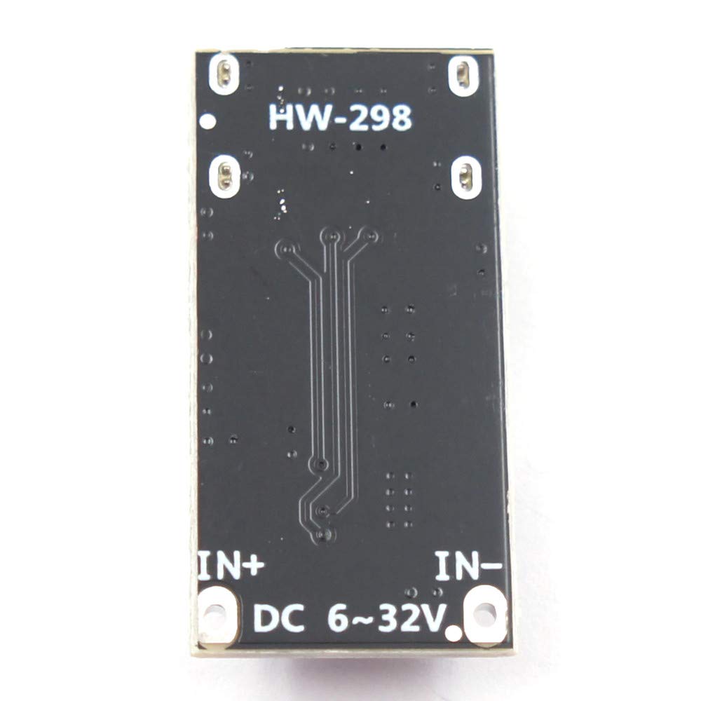 (5 Pack) JacobsParts 24W USB QC 3.0 Fast Charge Step-Down Buck Power Module DC 12V 24V Input