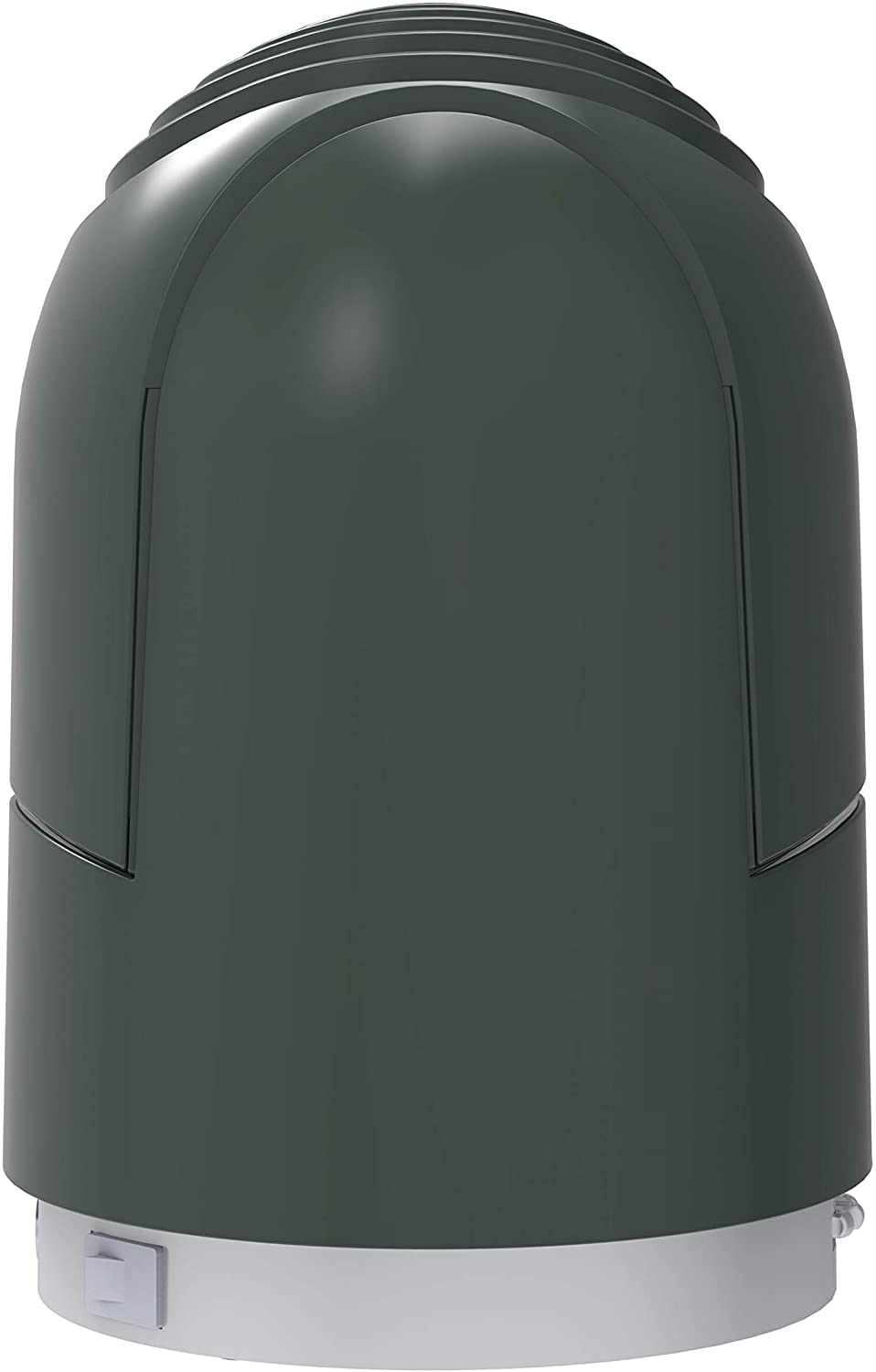 Vornado Flippi V10 Oscillating Compact Air Circulator Fan, Quiet Portable Fan for Office or Bedroom, Adjustable Head, 3 Speeds, Graphite Gray