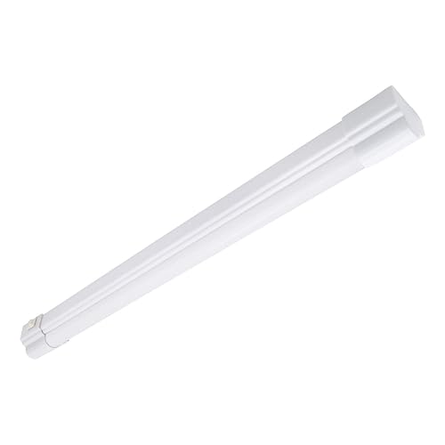 Maxxima 18 inch LED Under Cabinet Light - 900 Lumens Warm White 3000K, Undermount Strip Lighting for Kitchen, Closet, and Bedroom, On/Off Switch, Plug