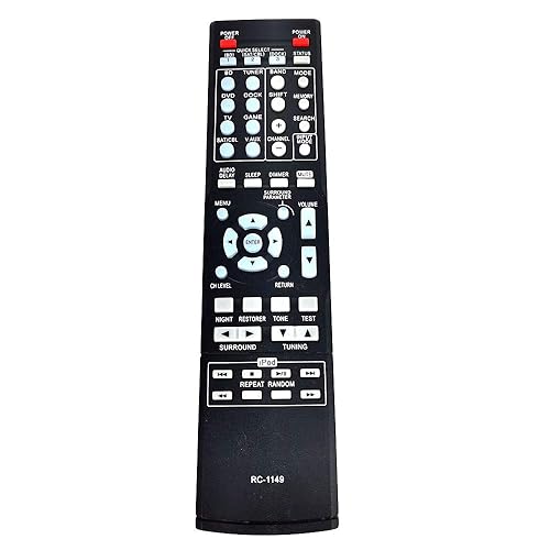 New RC-1149 Remote Control for Denon AV Receiver AVR-390 AVR-391 AVR-1311 AVR-1312