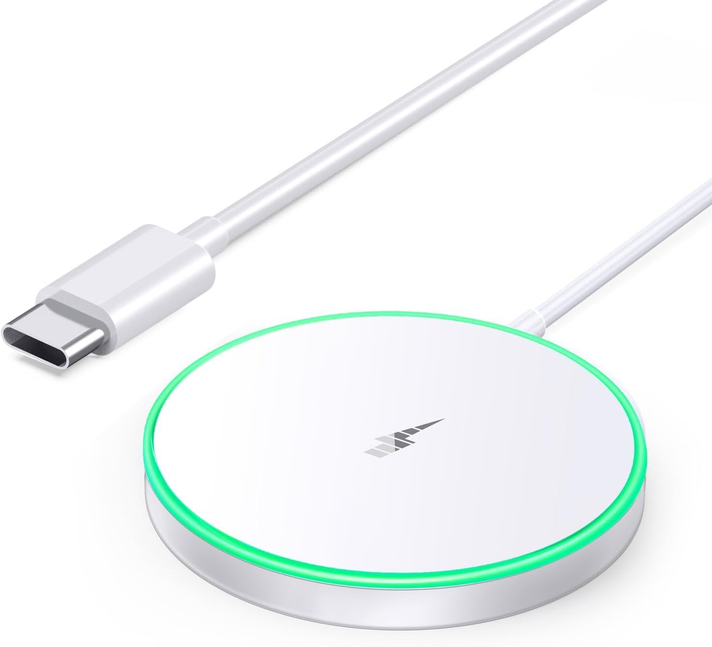 Magnetic Wireless Charger 15w Charger for 17 Pro Max/17 Pro/17/17 Air/16/15/14/13/12 Series AirPods 3/2/Pro/Pro 2 LED Magnet Charging Pad