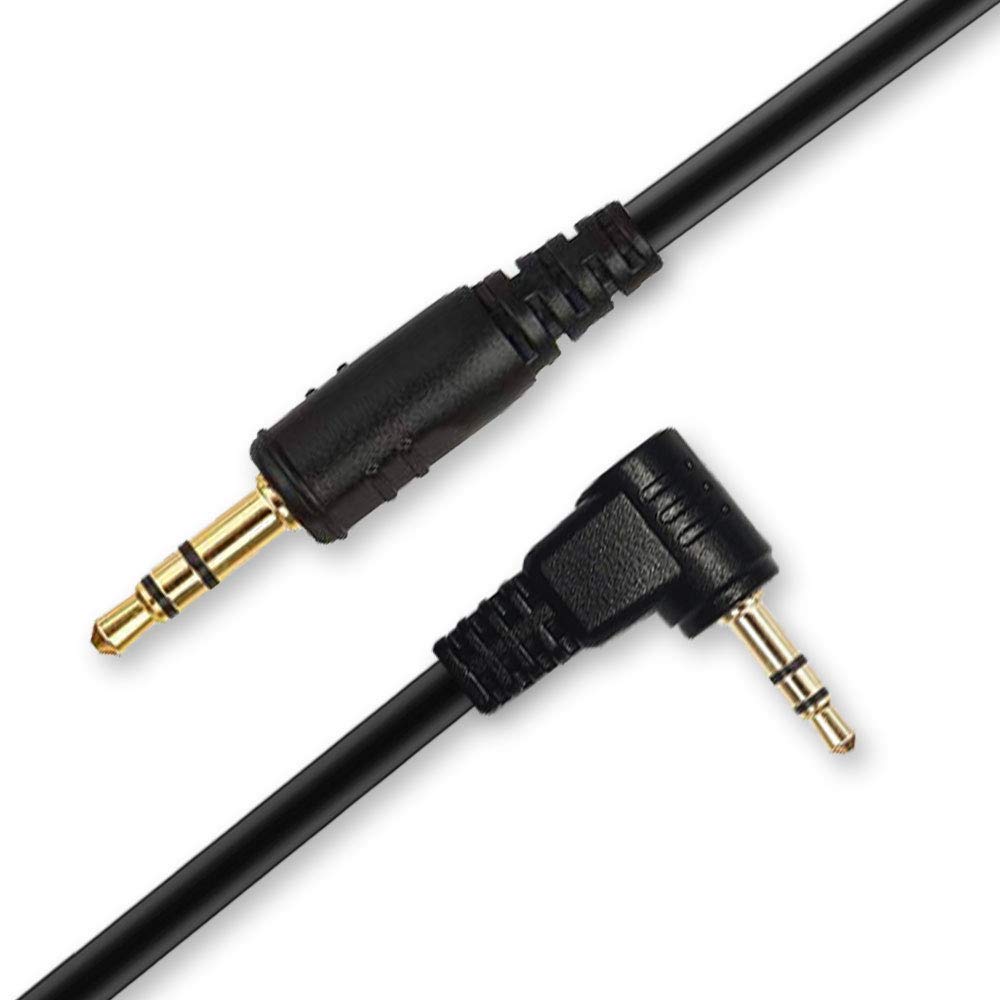 Camera Shutter Connecting Cable Cord 3.5mm-E3 Compatible for Canon Rebel PowerShot Pentax Samsung Sigma Cameras Compatible with Pixel Shutter Remote