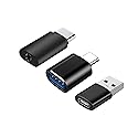 USB to USB C Adapter,Car Charger OTG Converter Compatible with MacBook Pro Air 2024,Samsung Notebook and More Type C,for iPhone 16 15 14 13 Plus Pro…