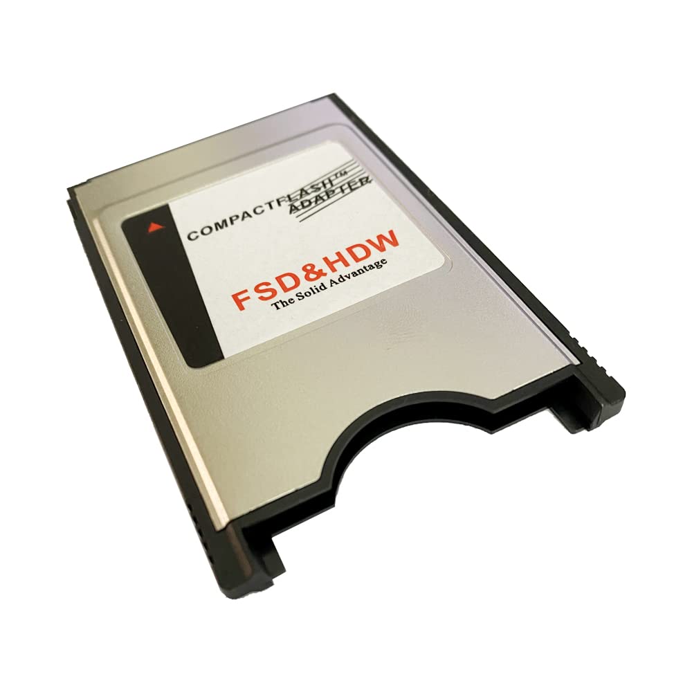 New CF Card to PC Card Adapter Notebook Laptop PCMCIA CF Memory Card Reader CNC