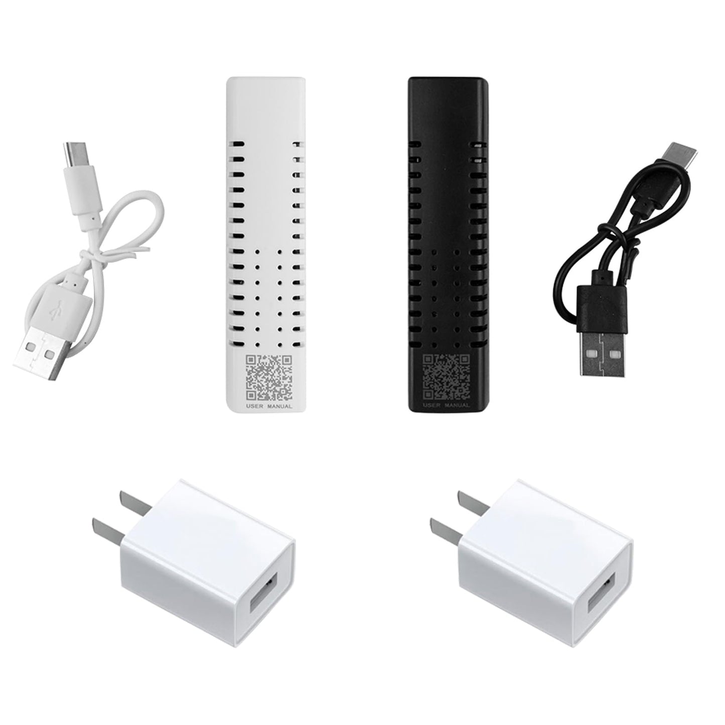 A Pair Mini Media Converter, Fiber Ethernet Coverter, Gigabit Media Converter 10/100/1000Base-Tx to 1000Base-FX TX1310nm/TX1550nm Single Mode 3Km