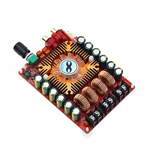 High Power Digital Amplifier Board 160W+160W Dual Channel Audio Stereo Power Amplifier Board Module TDA7498E for Car Computer