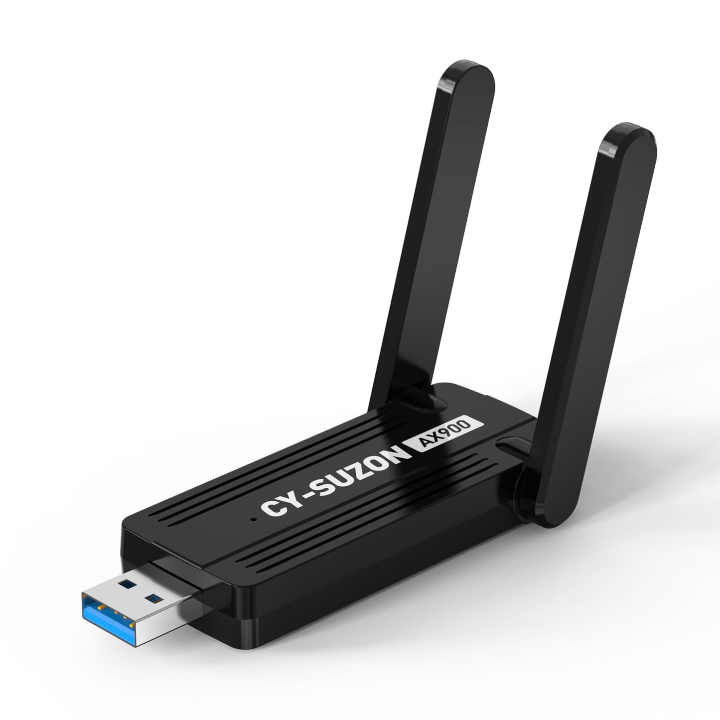 CY-SUZON WiFi Adapter for Desktop PC, AX900 USB WiFi 6 Adapter with 5GHz/2.4GHz Dual Band, OFDMA, MU-MIMO, WPA3,Bulit-in Driver for Windows 10/11
