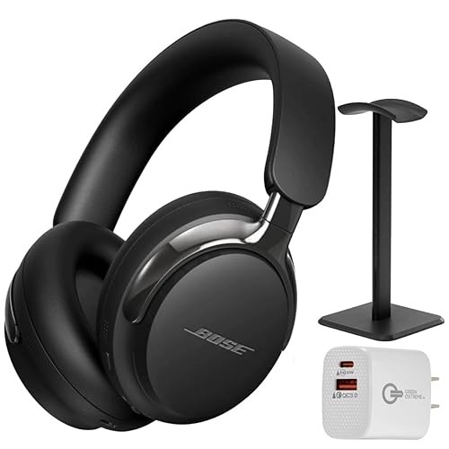 Bose (2nd Gen QuietComfort Ultra Bluetooth Headphones, Wireless Headphones with Spatial Audio, Over Ear Noise Cancelling with Mic, Up to 30 Hours…