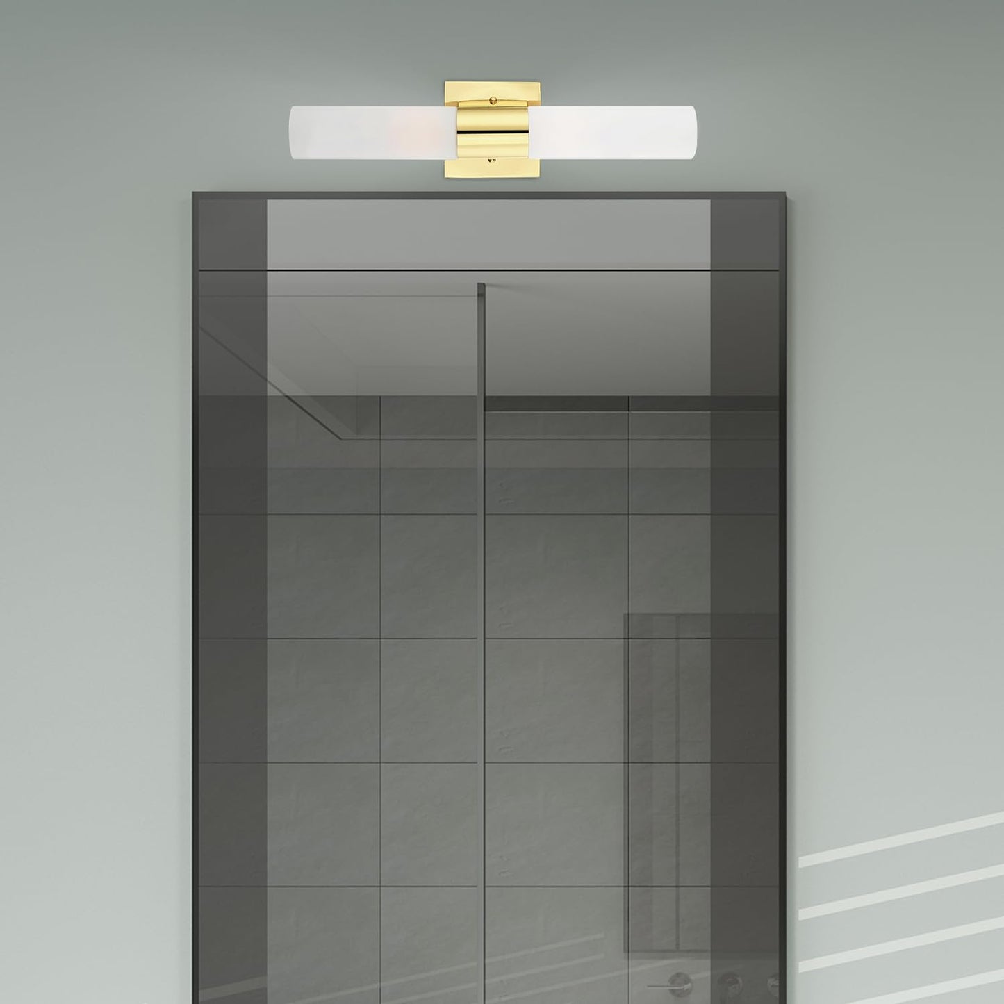 Livex Lighting 2 Lt Polished Brass ADA Bath Vanity