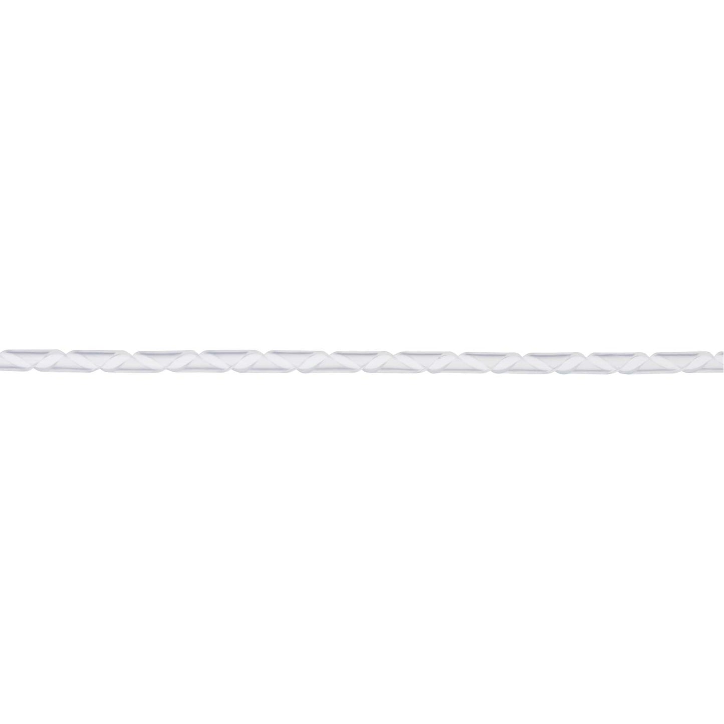 Morris Products Wire Spiral Wrap - Natural - 33 Feet, .24-1.18 Bundle Range - Insulated Polyeth-ylene Material - Twist On, Cut to Fit - Solvent