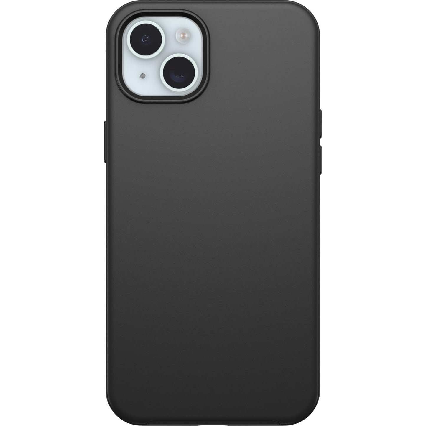 OtterBox iPhone 15 Plus and iPhone 14 Plus Symmetry Series Clear Case QUILTED POPPIES (Red), snaps to MagSafe, ultra-sleek, raised edges protect