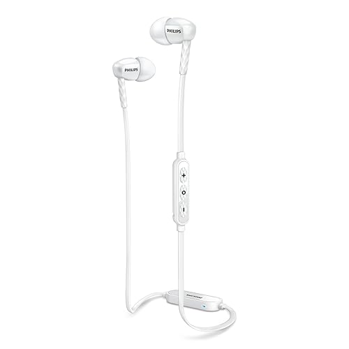 Philips SHB5850WT/27 Wireless Bluetooth Headphones, White